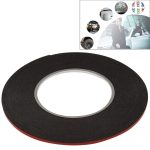 Ruban adhésif autocollant double face éponge 1 cm, longueur: 10 m