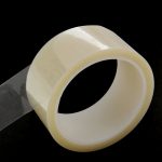 Ruban en polyimide transparent dédié à la chaleur, résistant aux hautes températures, 45 mm, avec adhésif en silicone, longueur : 33 m, 45mm – Image 3