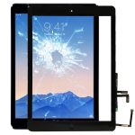 Bouton de contrôleur + bouton de touche d'accueil, câble flexible à membrane PCB + adhésif d'installation pour panneau tactile, panneau tactile pour iPad Air/iPad 5, For Apple iPad Air / iPad 5