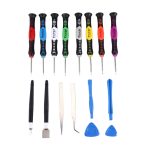 Jeu de tournevis professionnels polyvalents pour iPhone 5 & 5S & 5C / iPhone 4 & 4S / Galaxy Series (2811B-1)