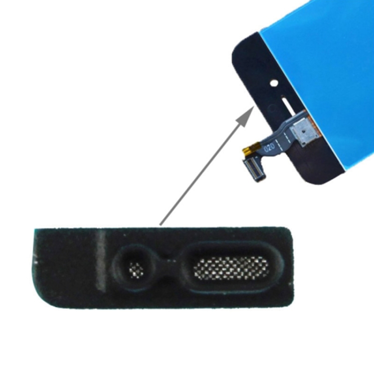 S-IP5G-1735.jpg 10 pièces pour iPhone 5 & 5S & 5C écouteur d'origine anti-poussière maille – Image 1