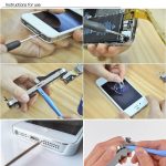 10 en 1 tiges de démontage professionnelles de téléphone portable / tablette PC ensemble d'outils de réparation – Image 6