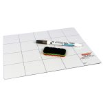 JAKEMY JM-Z09 Tapis de projet magnétique 25 cm x 20 cm avec marqueur pour outils de réparation iPhone / Samsung