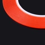 Ruban adhésif adhésif double face de 2 mm de largeur pour iPhone / Samsung / HTC Panneau tactile de téléphone portable, longueur: 25m (rouge) – Image 3