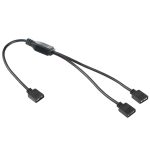 Câble d'extension de refroidissement PC AURA RGB, 3 broches 5V 1 à 2, pour carte mère Asus, 1 to 2
