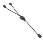Câble d'extension de refroidissement PC AURA RGB, 3 broches 5V 1 à 2, pour carte mère Asus, 1 to 2 – Image 4
