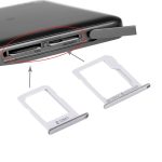 Pour Galaxy E5 (version double SIM) Plateau de carte SIM + Plateau de carte Micro SD / SIM (Argent)