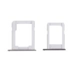 Pour Galaxy E5 (version double SIM) Plateau de carte SIM + Plateau de carte Micro SD / SIM (Argent) – Image 2