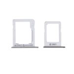 Pour Galaxy E5 (version double SIM) Plateau de carte SIM + Plateau de carte Micro SD / SIM (Argent) – Image 3