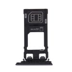 Plateau pour carte SIM + plateau pour carte Micro SD pour Sony Xperia XZ (version SIM unique), For Xperia XZ Single SIM Black, For XZ Single SIM – Image 2