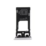 Plateau pour carte SIM + plateau pour carte Micro SD/SIM + bouchon anti-poussière pour port de fente pour carte pour Sony Xperia X (version double SIM), For Xperia X Dual SIM White, For Xperia X Dual SIM, For Xperia X Dual SIM Rose – Image 2