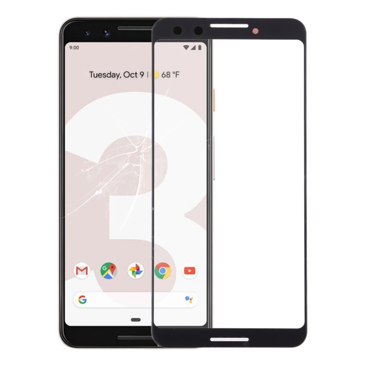 SP2133B.jpg Lentille extérieure en verre de l'écran avant pour Google Pixel 3, For Google Pixel 3 – Image 1
