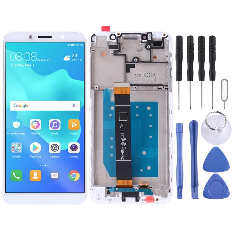 SP2874WL.jpg Écran LCD et numériseur complet avec cadre pour Huawei Y5 Prime (2018), For Huawei Y5 Prime (2018) – Image 1