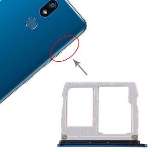Plateau pour carte SIM + plateau pour carte Micro SD pour LG K40 / K12 Plus / X4 (2019) / X420EM / X420BMW / X420HM / X420 / X420N, For LG K40 / K12 Plus