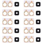 Pour Galaxy A5 (2018) / A8 (2018) / A530 10 pièces couvercle d'objectif de caméra arrière avec autocollant