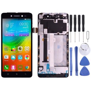 Écran LCD et numériseur complet avec cadre pour Lenovo S90 S90-T S90-U S90-A, For Lenovo S90