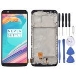 Pour OnePlus 5T A5010 TFT matériel écran LCD et numériseur assemblage complet avec cadre, For OnePlus 5T