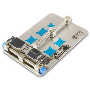 BEST-001D carte de Circuit imprimé en acier inoxydable soudure dessoudage PCB support de réparation montages outil de réparation de téléphone portable