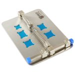 BEST-001D carte de Circuit imprimé en acier inoxydable soudure dessoudage PCB support de réparation montages outil de réparation de téléphone portable – Image 3