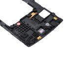 Pour LG C90 H500 lunette de cadre central avec sonnerie de haut-parleur et objectif de caméra arrière et bouton d'accueil – Image 5