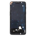 Pour OnePlus 6, boîtier avant, cadre LCD, plaque de lunette avec touches latérales, For OnePlus 6 (Jet Black) – Image 3