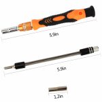 JAKEMY JM-8125 Outil de jeu de tournevis 58 en 1 pour la réparation de téléphones – Image 5