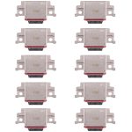 Pour Galaxy A8 (2018), A530F, A530F/DS Connecteur de port de charge 10 pièces