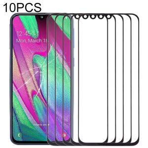 Pour Samsung Galaxy A40, 10 pièces, lentille extérieure en verre pour écran avant, For Samsung Galaxy A40