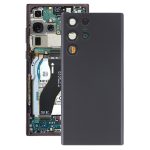 Coque arrière de batterie avec couvercle d'objectif d'appareil photo, pour Samsung Galaxy S22 Ultra 5G SM-S908B, For Samsung Galaxy S22 Ultra 5G