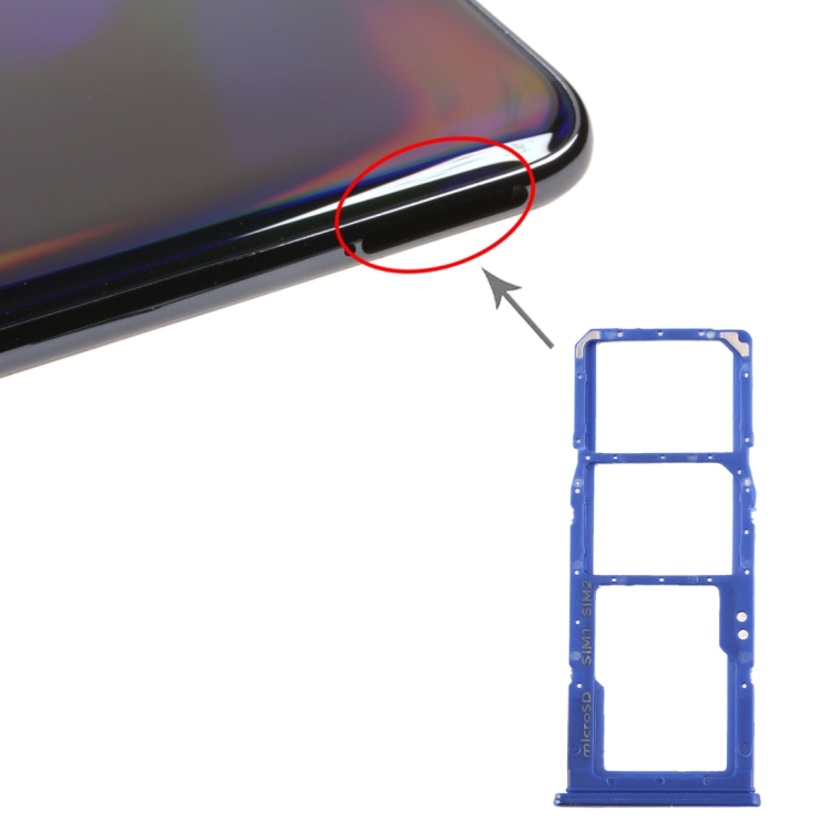 SPA4327L.jpg Pour Galaxy A70 Plateau de carte SIM + Plateau de carte SIM + Plateau de carte Micro SD, For Samsung Galaxy A70, For Galaxy A70 – Image 1