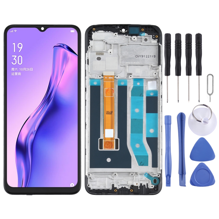 SPS1209.jpg Écran LCD TFT pour Assemblée complète du numériseur OPPO A8 PDBM00 avec cadre – Image 1