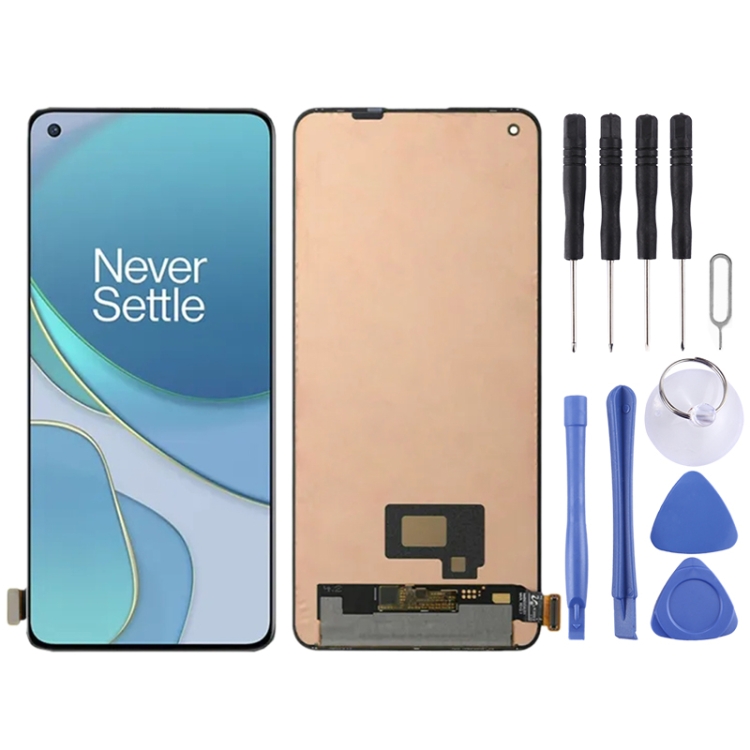 SPS1252B.jpg Écran LCD TFT pour OnePlus 8T 5G KB2001 KB2000 KB2003, avec numériseur, assemblage complet, ne prenant pas en charge l'identification par empreinte digitale, For OnePlus 8T 5G(AMOLED) – Image 1