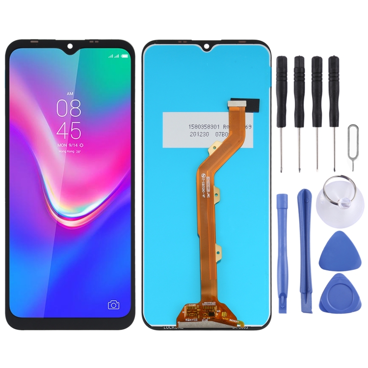 SPS1356.jpg Écran LCD TFT pour Tecno Spark 4 Lite KC8S avec assemblage complet du numériseur – Image 1