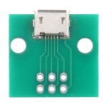 10 PCS Micro USB à 5pin V8 Test de Port de la PCB Port de PCB
