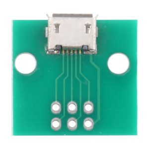 10 PCS Micro USB à 5pin V8 Test de Port de la PCB Port de PCB