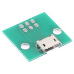 10 PCS Micro USB à 5pin V8 Test de Port de la PCB Port de PCB – Image 2
