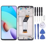 Écran LCD d'origine pour Xiaomi Redmi 10 21061119AG Assemblage complet du numériseur avec cadre