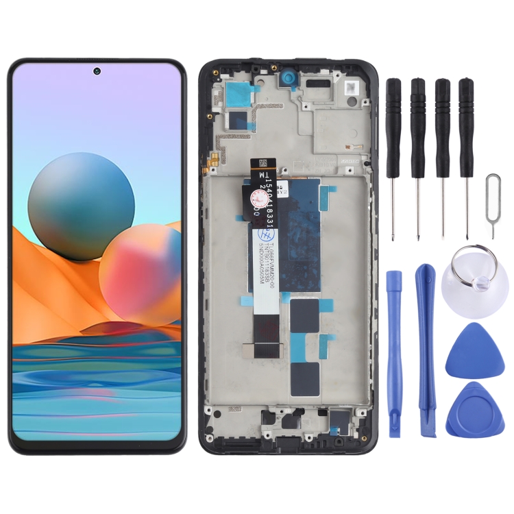 SPS3992.jpg Écran LCD d'origine et ensemble complet de numériseur avec cadre pour Xiaomi Redmi Note 10 Pro 5G / Poco X3 GT 21061110AG – Image 1