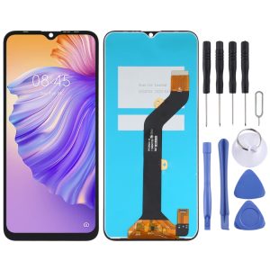 Écran LCD TFT pour Tecno Spark 8 KG6 avec assemblage complet du numériseur