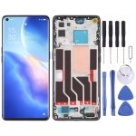 Écran LCD d'origine et numériseur complet avec cadre pour OPPO Reno5 Pro 5G, For OPPO Reno5 Pro 5G