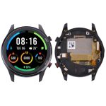 Écran LCD d'origine pour Xiaomi Mi montre/montre couleur Sport/montre tournante numériseur actif assemblage complet avec cadre, For Xiaomi Mi Watch / Watch Color Sport / Watch Revolve Active(Black)...