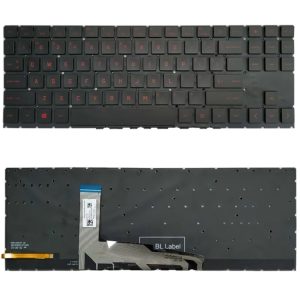 Pour HP Omen 15-EK 15-EK0019NR 15-EN 15-EN0013DX TPN-Q236 Clavier D'ordinateur Portable, For HP Omen 15-EK (Red), For HP Omen 15-EK(White)