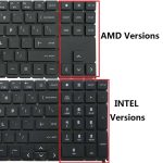 Pour HP Omen 15-EK 15-EK0019NR 15-EN 15-EN0013DX TPN-Q236 Clavier D'ordinateur Portable, For HP Omen 15-EK (Red), For HP Omen 15-EK(White) – Image 5