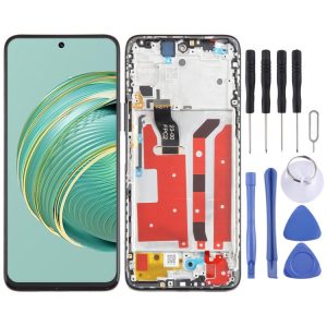 Pour Huawei Nova 10z écran LCD d'origine numériseur assemblage complet avec cadre, For Huawei Nova 10z