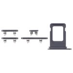 Pour iPhone 16 Pro Max Tiroir de carte SIM d'origine + Tiroir de carte SIM + Touches latérales, For iPhone 16 Pro(Original)