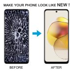 Pour Motorola Moto G73 OEM Écran LCD Numériseur Assemblage complet avec cadre – Image 6