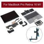Câble Flex Microphone pour MacBook Pro 16 pouces M1 A2485 EMC3651 2021 – Image 4
