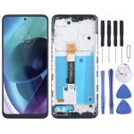 Pour Motorola Moto G71 5G écran LCD d'origine numériseur assemblage complet avec cadre