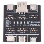 MECHANIC DT3 Carte de détection de câble de données USB Testeur de commutation marche-arrêt de court-circuit