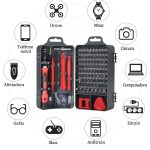 Ensemble d'outils de maintenance de démontage d'ordinateur de téléphone portable de tournevis de précision 115 en 1, 115 in 1 (Black), 115 in 1 (Red), 115 in 1 (Purple), 115 in 1 (Yellow), 115 in 1 (Blue) – Image 11
